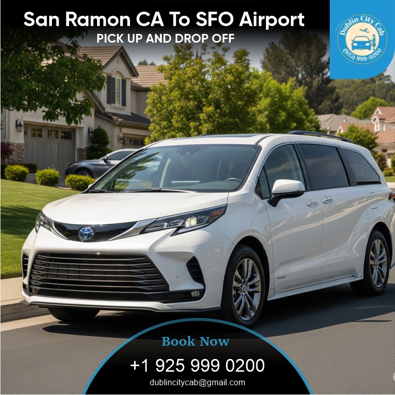 San-Ramon-CA-To-SFO-Airport