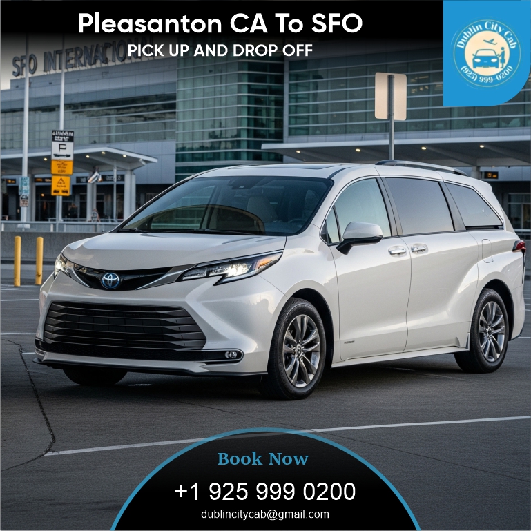 Pleasanton ca to SFO