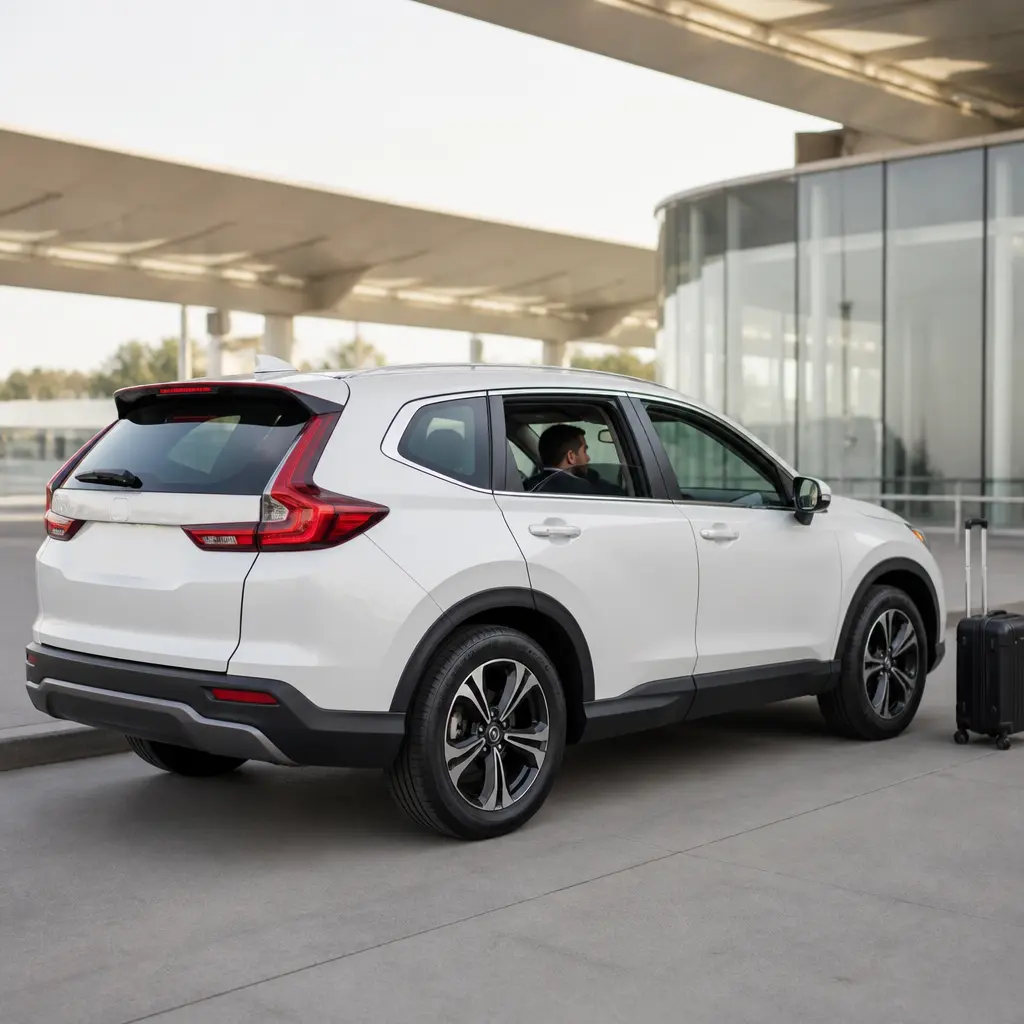Comfortable airport car service ride for a traveler in Danville