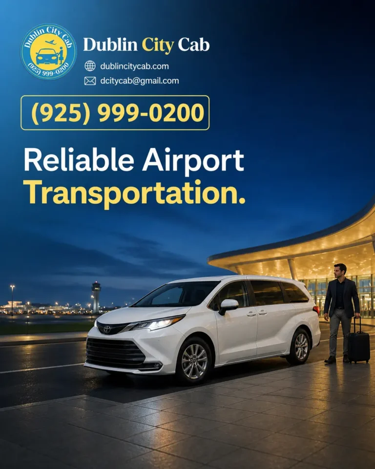 A white 2026 Toyota Sienna parked at an airport curb for late-night transportation