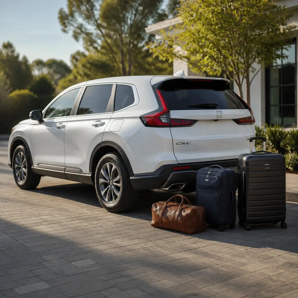 Taxi prepared for an airport transfer from San Ramon
